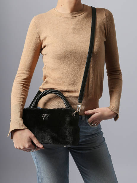 Cross Body Tas Shaida Guess Zwart shaida WG814311 ander zicht 1