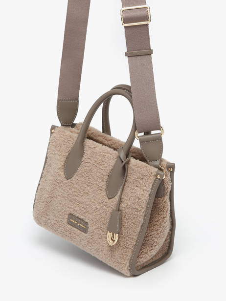 Handtas Sherpa David jones Bruin sherpa CM7667 ander zicht 2