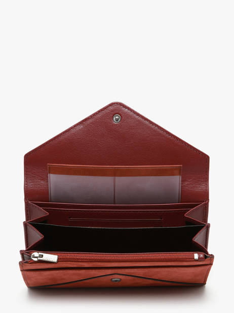 Portefeuille Leder Yves renard Oranje nubuck 26839 ander zicht 1