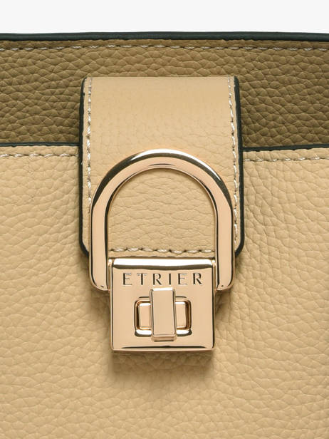 Handtas S Equestre Leder Etrier Beige equestre EEQT142S ander zicht 4