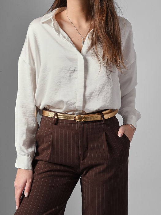 Longchamp Le pliage xtra gold Riem Goud