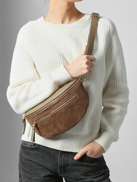 Heuptasje Milano Bruin velvet caviar VC24111 ander zicht 1