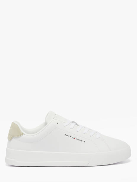 Sneakers Uit Leder Tommy hilfiger Wit men 536702X