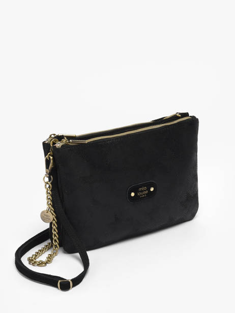 Cross Body Tas Pg2 Mila louise Zwart pg2 23665PG2 ander zicht 2