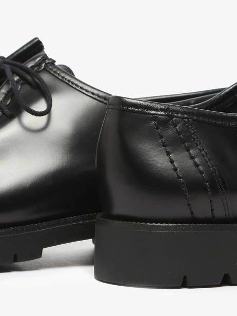 Derby Veterschoenen Uit Leder Kleman Zwart women PADRORB2 ander zicht 3