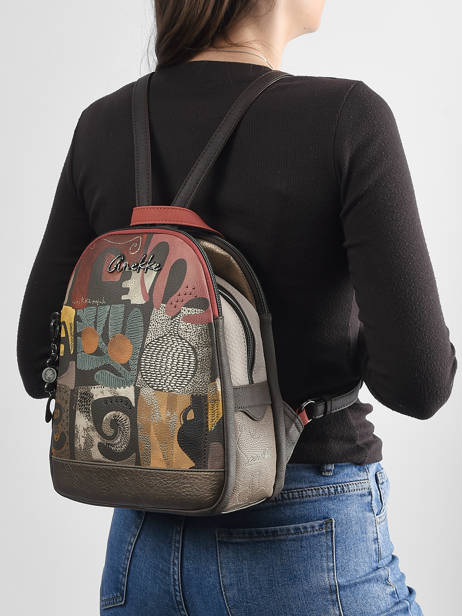 Rugzak Anekke Veelkleurig amphora 42715044 ander zicht 1