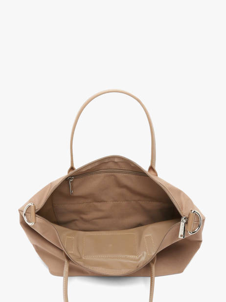 Handtas Smart Kba Nylon Lancaster Bruin smart kba 36 ander zicht 3