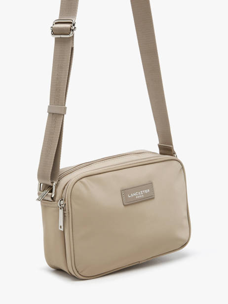 Cross Body Tas Basic Vita Nylon Lancaster Beige basic vita 76 ander zicht 2