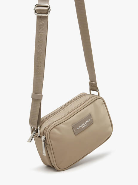 Cross Body Tas Basic Vita Nylon Lancaster Beige basic vita 75 ander zicht 2