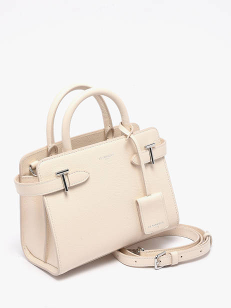 Handtas S Emilie Leder Le tanneur Wit emily TEMI1606 ander zicht 2