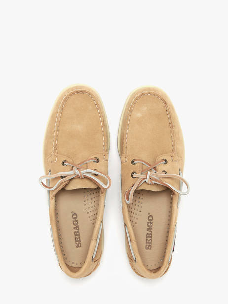 Bootschoenen Uit Leder Sebago Beige men 7111PTW ander zicht 4