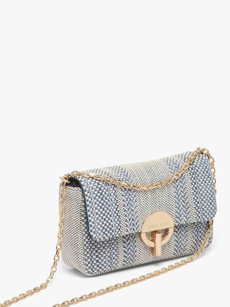 Cross Body Tas Moon M Tressé  Vanessa bruno Blauw moon 7V40533 ander zicht 2