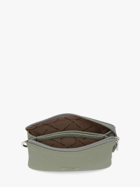 Portemonnee 2 Compartimenten Original N Leder Nathan baume Groen original n 302N ander zicht 1