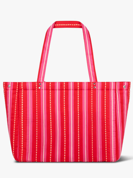 Schoudertas A4 Formaat Adventurer Gerecycleerd Polyester Cabaia Rood adventurer TOTEBAGL ander zicht 3