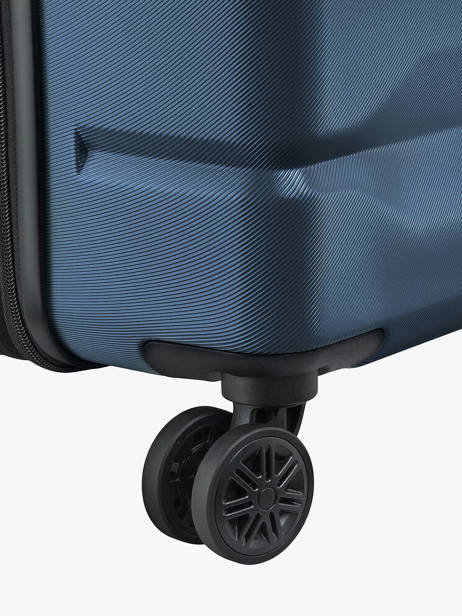 Harde Reiskoffer Air Armour Delsey Blauw air armour 3866-820 ander zicht 2