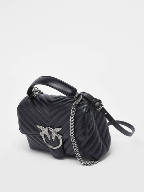 Cross Body Tas Love Bag Quilt Leder Pinko Zwart love bag quilt A0GK ander zicht 2