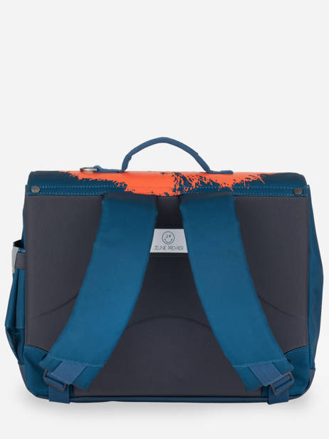 Boekentas It Bag Midi 2 Compartimenten Jeune premier Blauw daydream boys B ander zicht 4